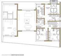 Gruber Holzhaus- Haus Räuberhöhle - Grundriss OG