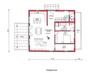 ISARTALER HOLZHAUS - Haus Mondsee - Grundriss EG