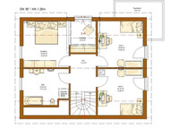 RENSCH-HAUS - Haus CLOU 156 - Grundriss Dachgeschoss