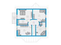 Spektral Haus - Haus Linea 170 - Grundriss Dachgeschoss