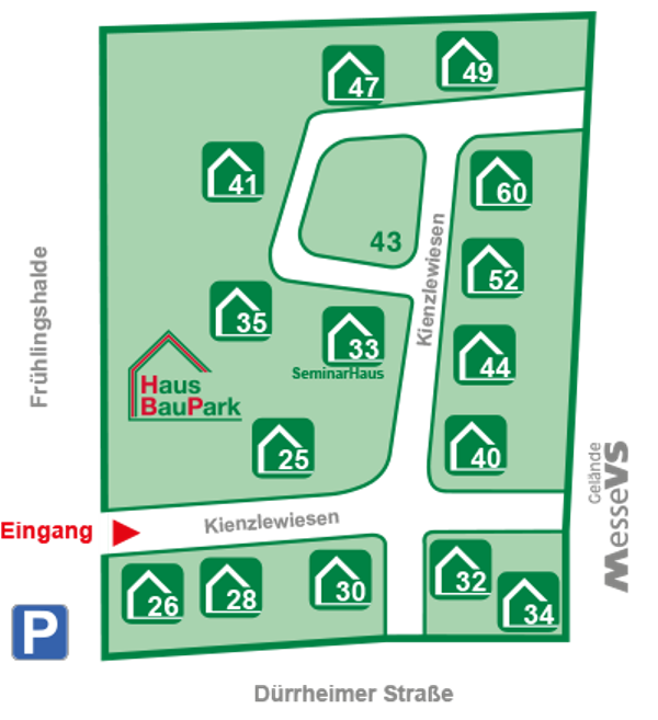 Hausbau Park Villingen Schwenningen Lageplan