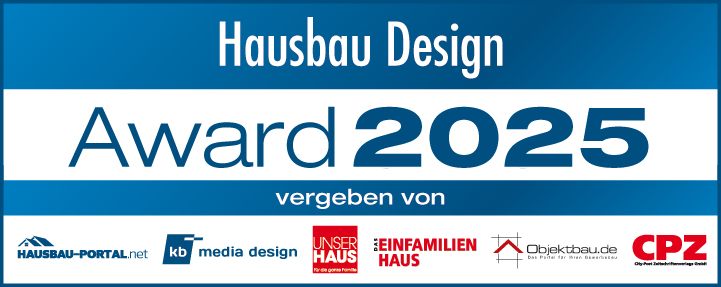 Gewinner des Hausbau Design Award 2025 Teilnahmebedingungen Gewinner 2025 01